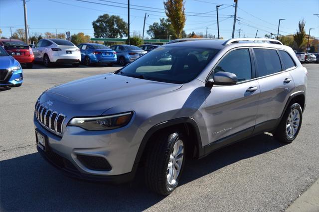 used 2021 Jeep Cherokee car, priced at $19,771