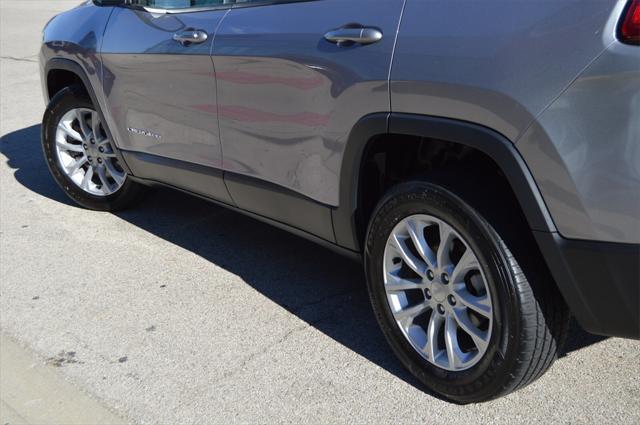 used 2021 Jeep Cherokee car, priced at $19,771