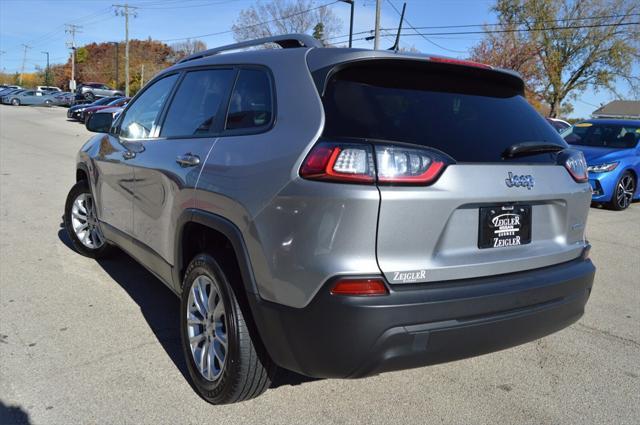 used 2021 Jeep Cherokee car, priced at $19,771