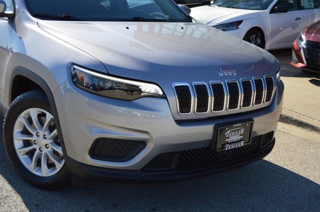 used 2021 Jeep Cherokee car, priced at $19,771