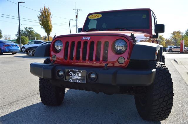 used 2014 Jeep Wrangler Unlimited car, priced at $20,771