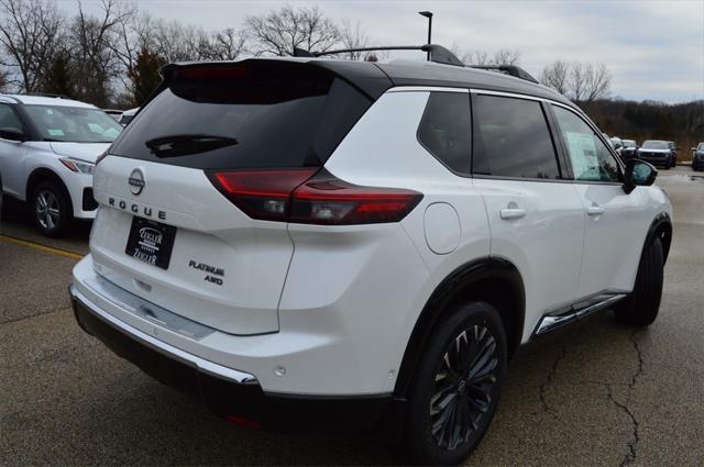 new 2025 Nissan Rogue car, priced at $41,156