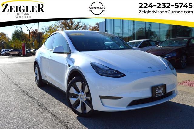 used 2021 Tesla Model Y car, priced at $28,881