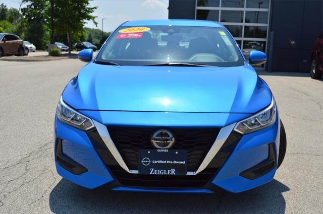 used 2020 Nissan Sentra car, priced at $17,551