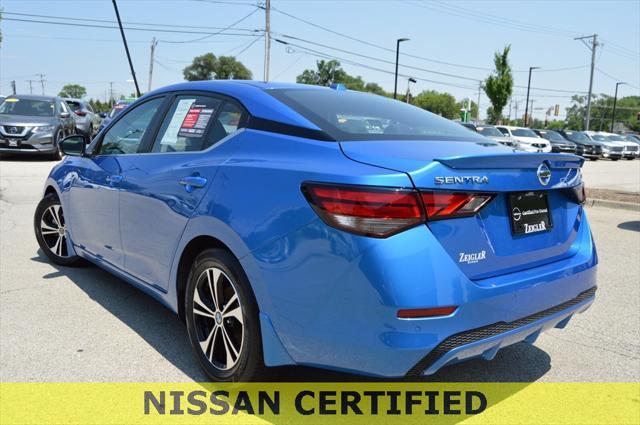 used 2020 Nissan Sentra car, priced at $17,221