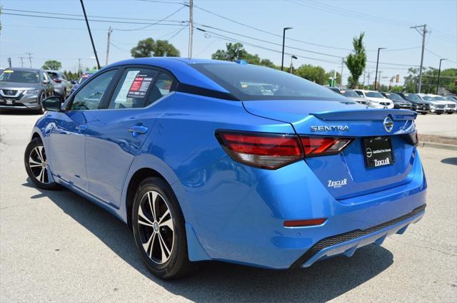 used 2020 Nissan Sentra car, priced at $17,551