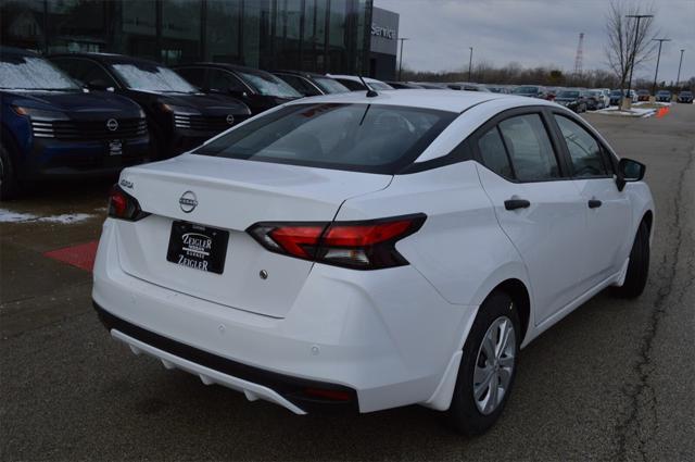 new 2025 Nissan Versa car, priced at $20,414