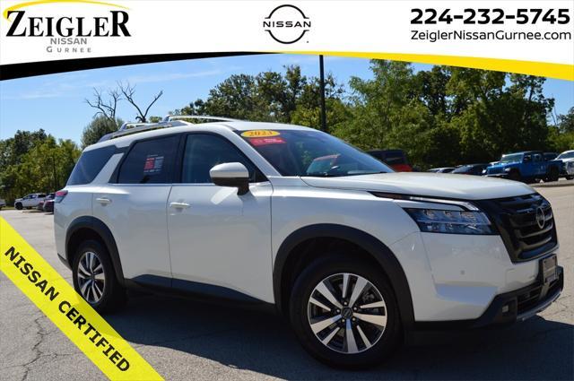 used 2023 Nissan Pathfinder car, priced at $37,991