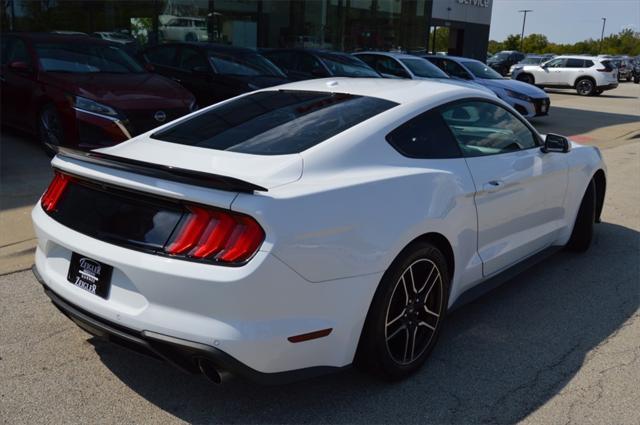 used 2018 Ford Mustang car, priced at $18,441