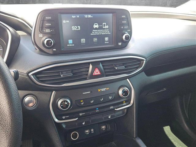 used 2019 Hyundai Santa Fe car, priced at $15,491