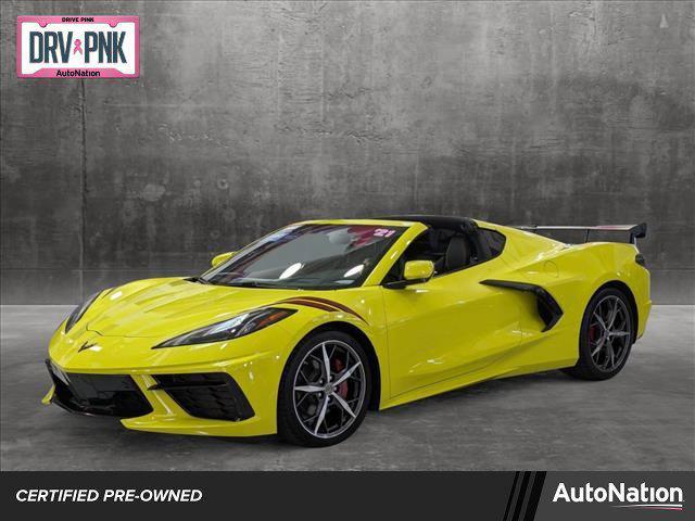 used 2021 Chevrolet Corvette car, priced at $68,452