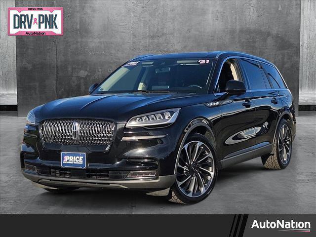 used 2021 Lincoln Aviator car, priced at $35,989