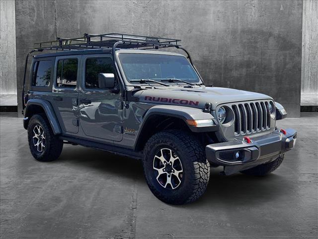 used 2021 Jeep Wrangler Unlimited car, priced at $35,255