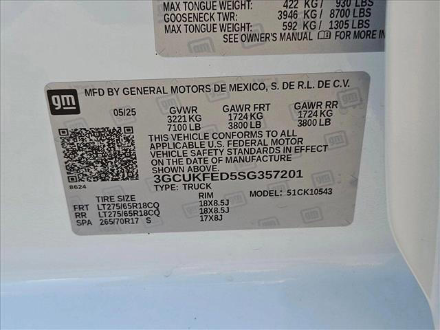 new 2025 Chevrolet Silverado 1500 car, priced at $53,825