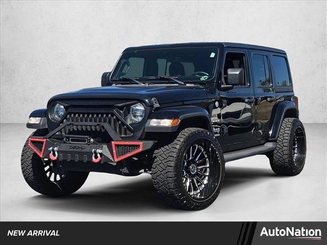 used 2018 Jeep Wrangler Unlimited car, priced at $22,886