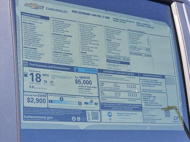 new 2025 Chevrolet Silverado 1500 car, priced at $41,640