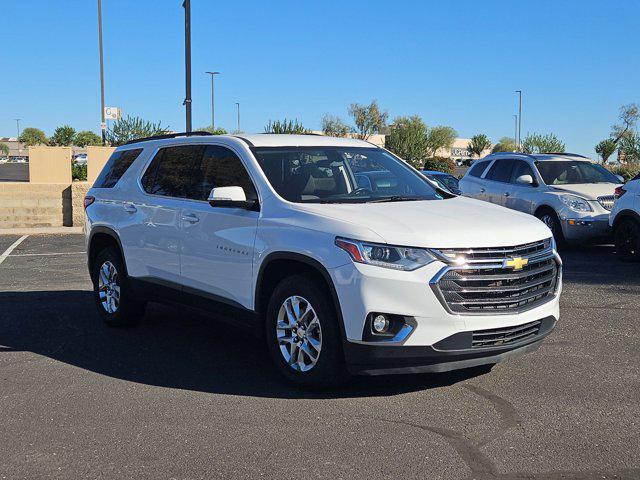 used 2021 Chevrolet Traverse car, priced at $20,455