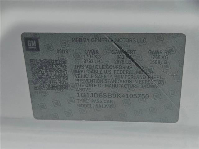 used 2019 Chevrolet Sonic car, priced at $9,990