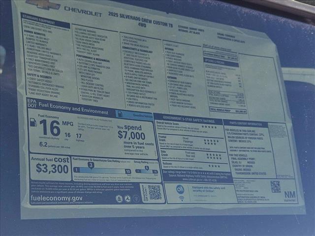 new 2025 Chevrolet Silverado 1500 car, priced at $47,168