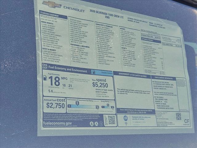 new 2026 Chevrolet Silverado 1500 car, priced at $52,265