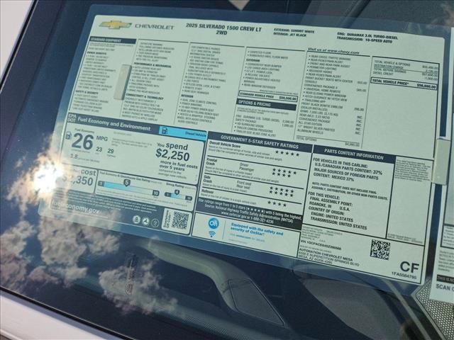 new 2025 Chevrolet Silverado 1500 car, priced at $47,690