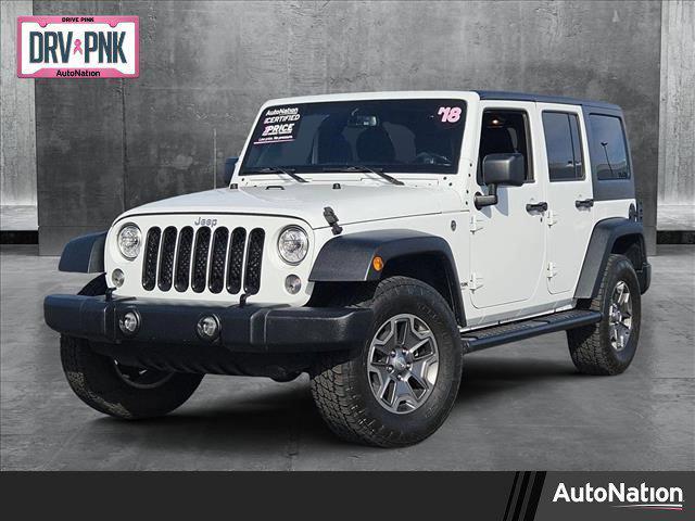 used 2018 Jeep Wrangler JK Unlimited car, priced at $27,991