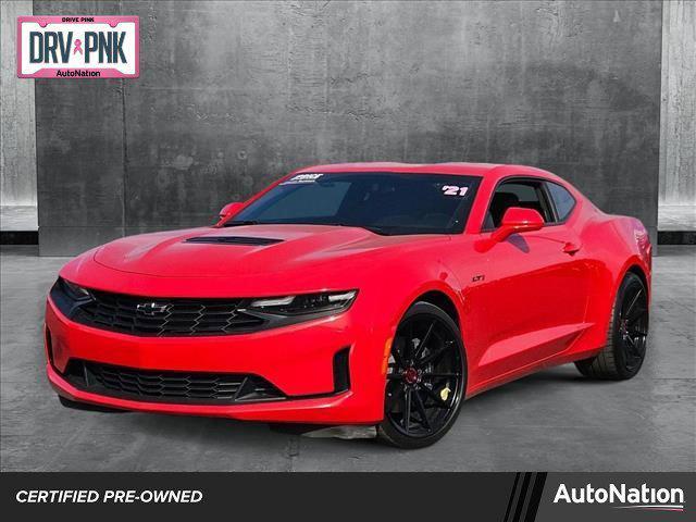 used 2021 Chevrolet Camaro car, priced at $32,745