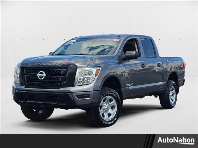 used 2021 Nissan Titan car, priced at $25,992
