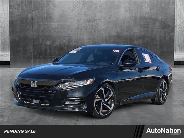 used 2018 Honda Accord car, priced at $16,438