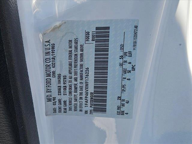 used 1998 Ford Mustang car, priced at $12,995