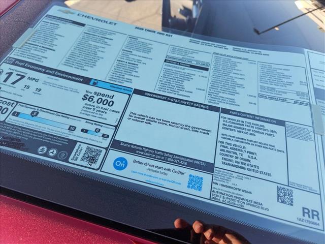 new 2026 Chevrolet Tahoe car, priced at $80,964