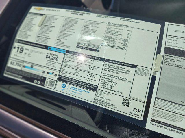 new 2025 Chevrolet Silverado 1500 car, priced at $36,345