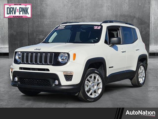 used 2022 Jeep Renegade car, priced at $17,452