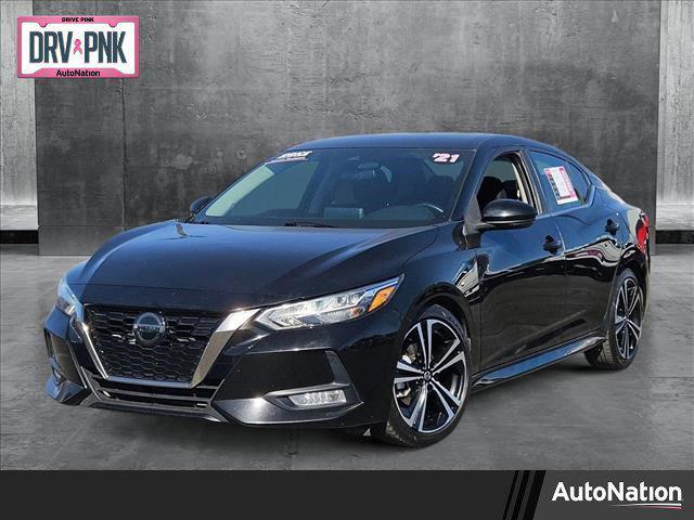 used 2021 Nissan Sentra car, priced at $15,876