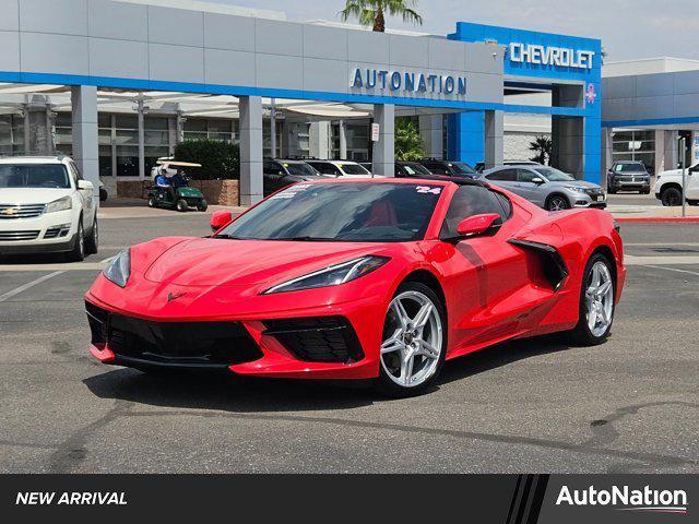 used 2024 Chevrolet Corvette car, priced at $66,930