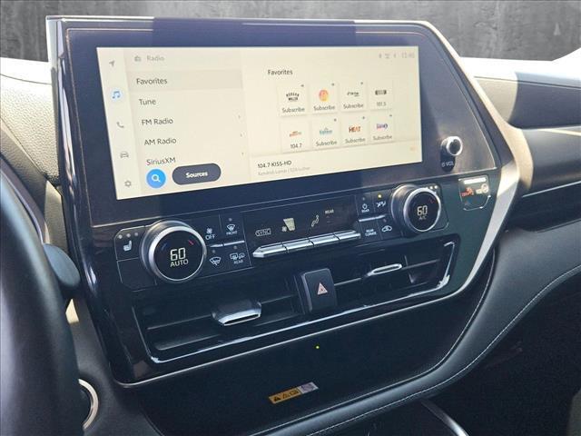 used 2024 Toyota Highlander Hybrid car, priced at $46,492
