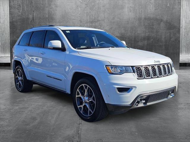 used 2018 Jeep Grand Cherokee car, priced at $19,385