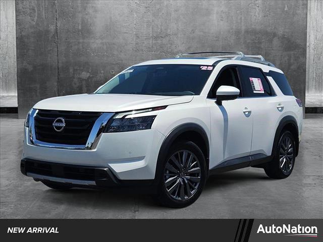 used 2025 Nissan Pathfinder car, priced at $39,488