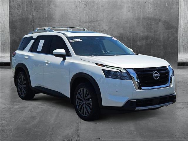 used 2025 Nissan Pathfinder car, priced at $39,488