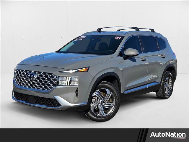 used 2021 Hyundai Santa Fe car, priced at $19,878