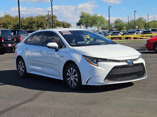 used 2021 Toyota Corolla Hybrid car, priced at $21,495