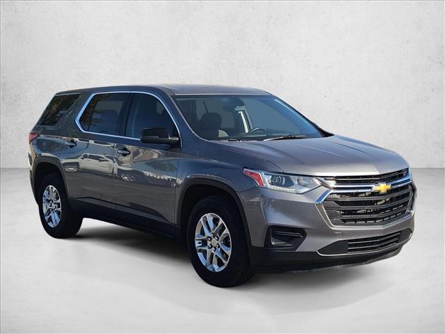 used 2021 Chevrolet Traverse car, priced at $20,466