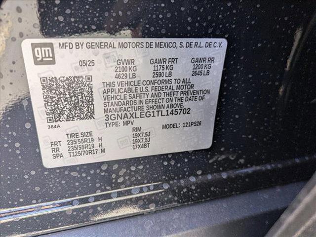 new 2026 Chevrolet Equinox car, priced at $34,420