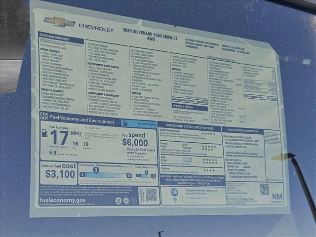 new 2025 Chevrolet Silverado 1500 car, priced at $51,005
