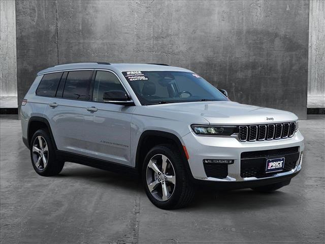 used 2021 Jeep Grand Cherokee L car, priced at $29,887