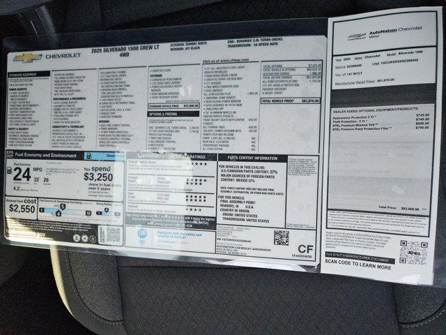 new 2025 Chevrolet Silverado 1500 car, priced at $51,065