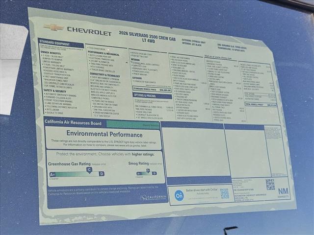 new 2026 Chevrolet Silverado 2500 car, priced at $71,510