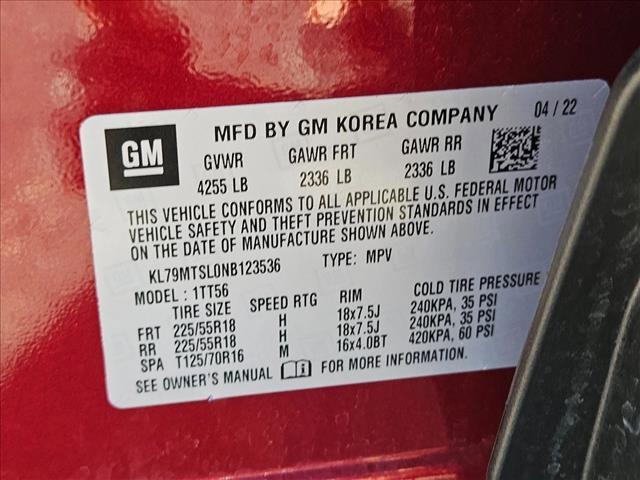 used 2022 Chevrolet TrailBlazer car, priced at $17,992