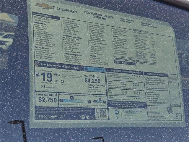 new 2025 Chevrolet Silverado 1500 car, priced at $40,360