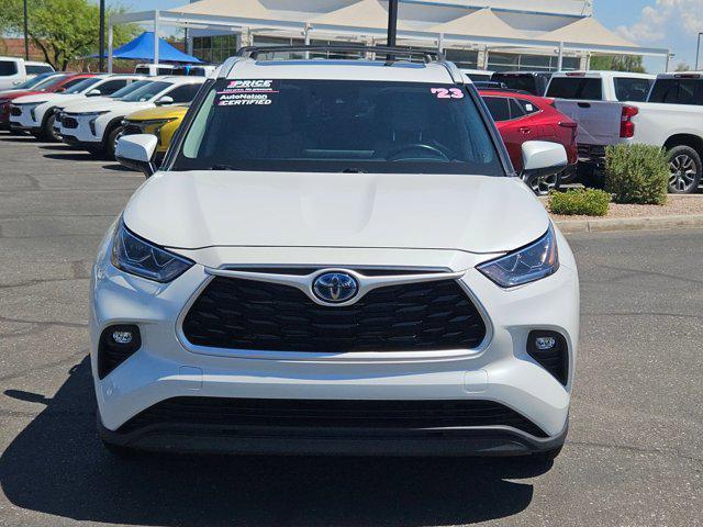 used 2023 Toyota Highlander Hybrid car, priced at $42,498